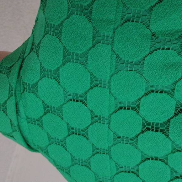 Adrianna Papell, 3/4 sleeves , green dress,M. - Picture 6 of 14